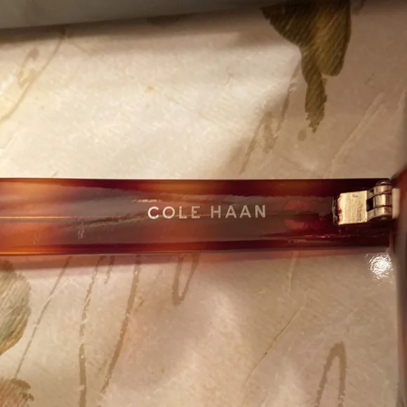 Cole Haan Tortoise shell Wayfarer Sunglasses - Picture 5 of 12